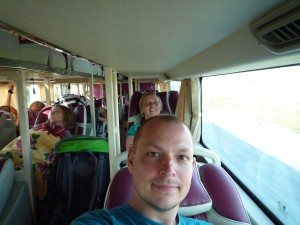 Busfahrt nach Sài Gòn
