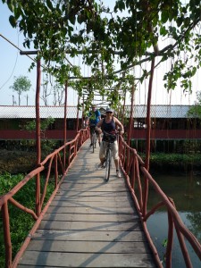 Fahrradtour im Mê Kông-Delta